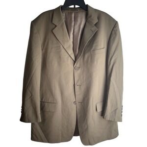 Mantoni Men NA Button Down Extra Fine Wool Brown Blazer Business‎ Casual Formal